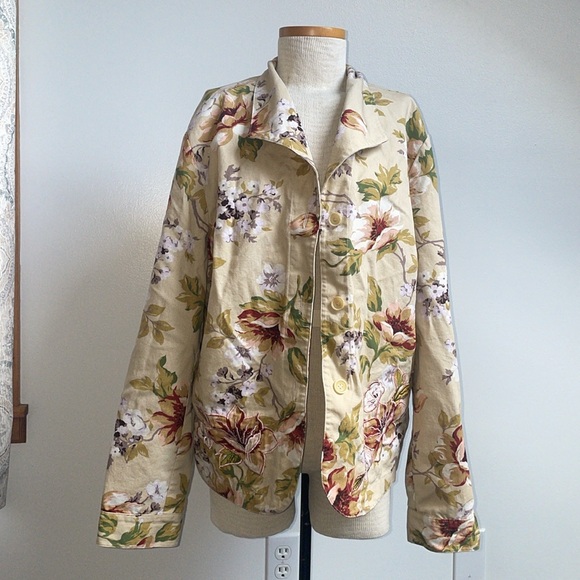 Coldwater creek 100% cotton jacket! - Picture 3 of 6